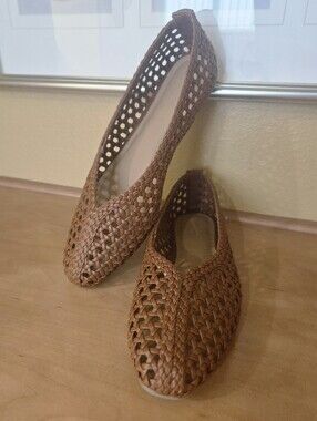 Woven Ballet Flat - Memory Foam